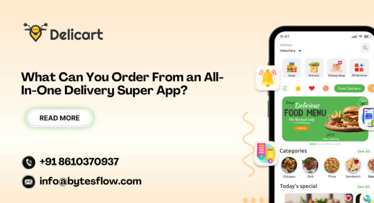 What Can You Order From an All-In-One Delivery Super App